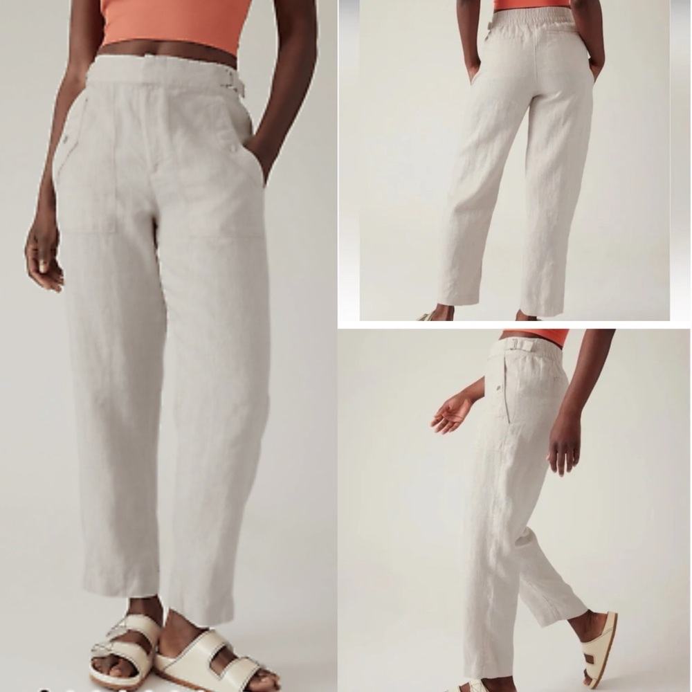 Athleta Voyager Linen Pants